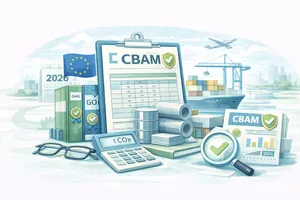 CBAM-Reporting und Emissionsnachweise Mittel für Prüfprozesse ab 2026